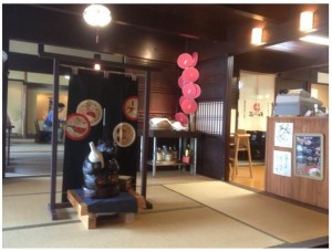 天下一品　店内